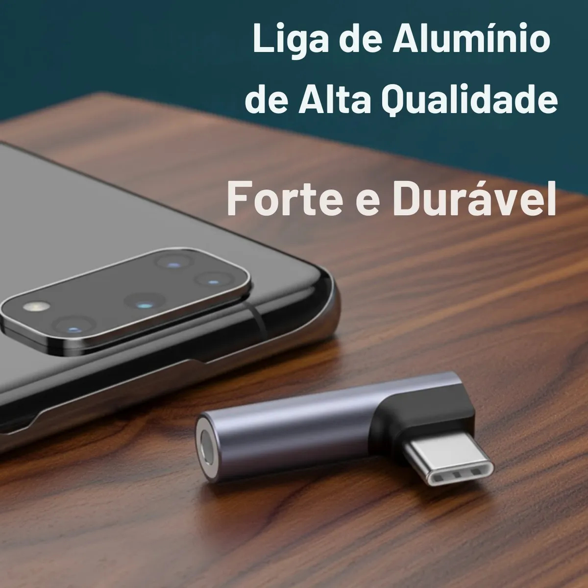 Alumínio, não plastiquinho