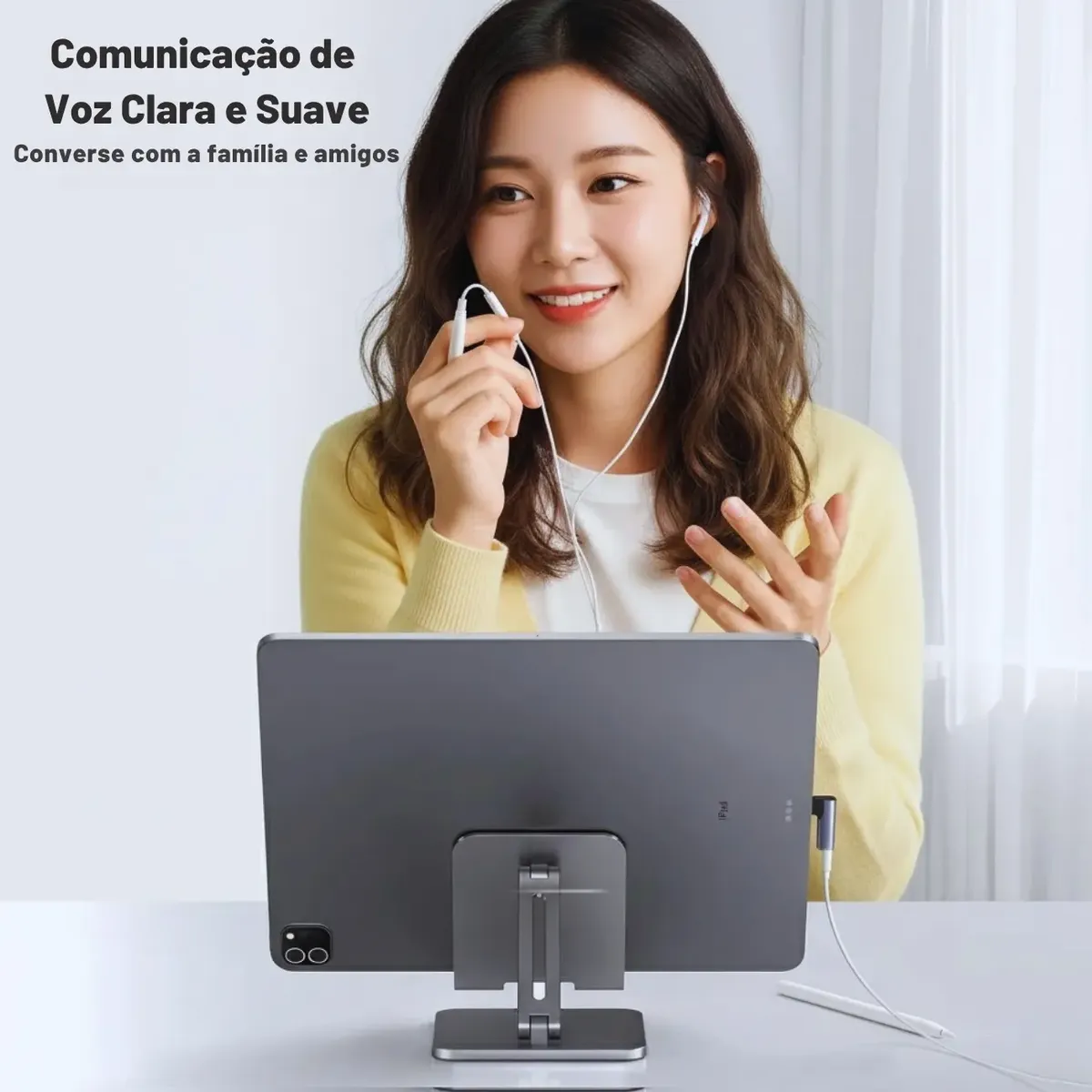 Microfone funcionando de verdade